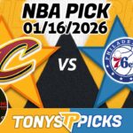Cleveland Cavaliers vs Philadelphia 76ers Pick 1/16/26 NBA Pick Prediction