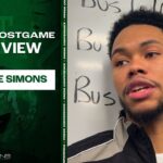 Anfernee Simons on his 39-point night vs Miami | Celtics Postgame Interview