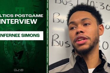 Anfernee Simons on his 39-point night vs Miami | Celtics Postgame Interview