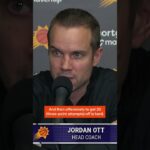 🗣️ Head Coach Jordan Ott on Grayson Allen finding his rhythm over the last couple games #shorts