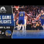 Warriors vs. Knicks highlights: Top plays in Golden State's 126-113 home win | NBC Sports Bay Area