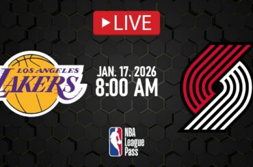 NBA LIVE! Los Angeles Lakers vs Portland Trail Blazers | Jan. 17, 2026 | Blazers vs Lakers NBA 2K26