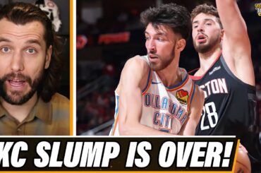 Thunder-Rockets Reaction: SGA & Thunder Offense are OFFICIALLY back as OKC rolls | Hoops Tonight