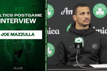 Joe Mazzulla on Anfernee Simons' 39-point performance vs Heat | Celtics Postgame Interview