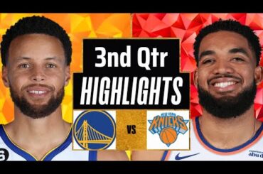Golden State Warriors vs New York Knicks Full Game Highlights 3rd Qtr | Jan 15 | 2026 NBA Highlights