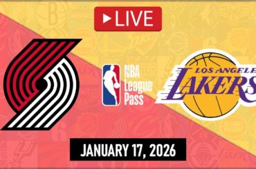 NBA LIVE NOW! LA Lakers vs Portland Trail Blazers | Jan. 17, 2026 | Blazers vs Lakers NBA LIVE 2K26
