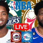 LIVE: CLEVELAND CAVALIERS vs PHILADELPHIA 76ERS | NBA | PLAY BY PLAY | SCOREBOARD