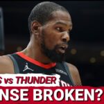 Rockets Offense EXPOSED Vs Thunder, Kevin Durant, Alperen Sengun & Ime Udoka In The SPOTLIGHT