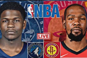 NBA LIVE: HOUSTON ROCKETS vs MINNESOTA TIMBERWOLVES (LIVESCORE)