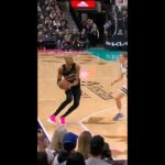 Wemby hits the insane 3-pointer 👽