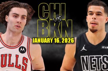 Chicago Bulls vs Brooklyn Nets Full Game Highlights - January 16. 2026 | NBA Season
