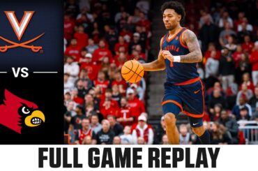 Virginia vs. Louisville Full Game Replay | 2025-26 ACC Men's Basketball