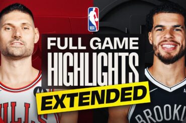 EXTENDED: BULLS at NETS | FULL GAME HIGHLIGHTS | January 16, 2026