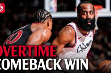 Clippers Take Down Raptors in OT | Win 5 in a Row 🔥