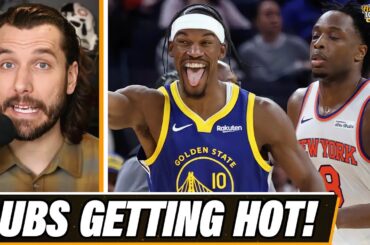 Warriors-Knicks Reaction: Jimmy Butler getting HOT at the right time for Warriors | Hoops Tonight