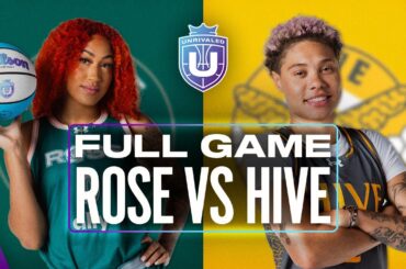 FULL GAME: ROSE  vs. HIVE | Jan 16, 2026  | Unrivaled Basketball