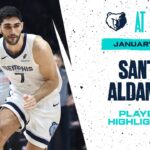 Santi Aldama Highlights vs. Orlando Magic