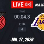 NBA LIVE! Los Angeles Lakers vs Portland Trail Blazers | January 17, 2026 Lakers vs Blazers 2K26