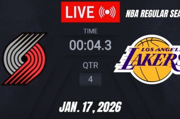 NBA LIVE! Los Angeles Lakers vs Portland Trail Blazers | January 17, 2026 Lakers vs Blazers 2K26