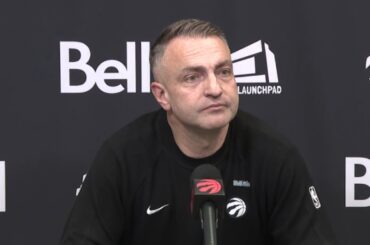 Darko Rajakovic Postgame Interview - Los Angeles Clippers vs Toronto Raptors | 2025-26 NBA Season