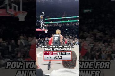 MPJ GAME WINNER #michaelporterjr #brooklynnets #basketball