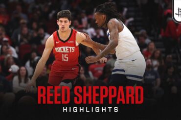 Reed Sheppard (14 points) Highlights vs. Minnesota Timberwolves