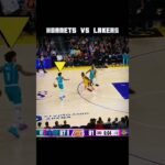 PART 1 - They Couldn’t Stop LaMelo 🐝 Lakers vs Hornets #nba #shorts