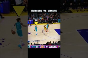 PART 1 - They Couldn’t Stop LaMelo 🐝 Lakers vs Hornets #nba #shorts