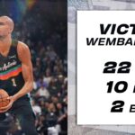 Victor Wembanyama Records DOUBLE-DOUBLE vs Bucks!