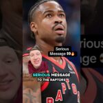 He just sent a serious message to the Raptors… #raptors #torontonews