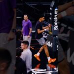 Ryan Dunn Shootround Dunks 😤 #shorts | Phoenix Suns