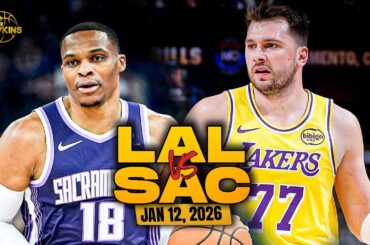 Los Angeles Lakers vs Sacramento Kings Full Game Highlights | Jan 12, 2026 | FreeDawkins