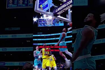 LaMelo Ball REALLY did this to LeBron?! 😱🔥 #NBA #basketball #basketballhighlights