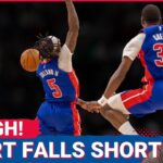 GUTSY: Detroit Pistons, minus Cade Cunningham, FIGHT for upset but Collapse in Clippers Loss