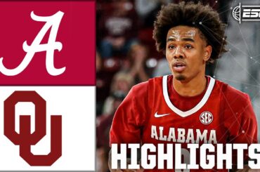 Alabama Crimson Tide vs. Oklahoma Sooners | Full Game Highlights | ESPN College Basketball