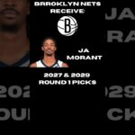TRADING Ja Morant To The Brooklyn Nets! #nba #basketball #viral