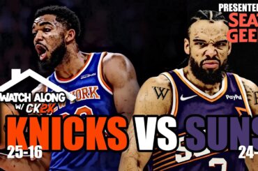 NEW YORK KNICKS VS PHOENIX SUNS LIVE PLAY BY PLAY! | WATCH ALONG W/ CK2K
