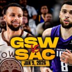 Golden State Warriors vs Sacramento Kings Full Game Highlights | Jan 9, 2026 | FreeDawkins