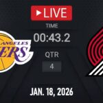 NBA LIVE! Los Angeles Lakers vs Portland Trail Blazers | Jan. 18, 2026 | Blazers vs Lakers NBA 2K26