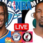 LIVE: OKLAHOMA CITY THUNDER vs MIAMI HEAT | NBA | PLAY BY PLAY | SCOREBOARD