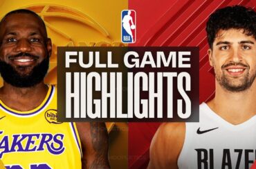 LAKERS vs TRAIL BLAZERS FULL GAME HIGHLIGHTS | January 18, 2026 NBA Highlights Today