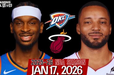 (LIVE) SGA vs Norman Powell | Oklahoma City Thunder vs Miami Heat NBA Live Stream