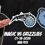 Orlando Magic vs Memphis Grizzlies 1/18/26 NBA Free Picks & Prediction | NBA Betting Tips