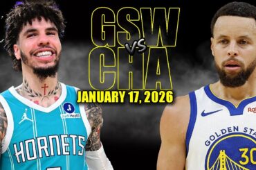Golden State Warriors vs Charlotte Hornets Full Game Highlights - January 17, 2026 | NBA Season