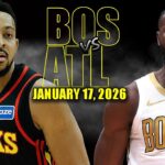 Boston Celtics vs Atlanta Hawks  Full Game Highlights - January 17, 2026 | NBA Season