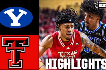 BYU Cougars vs. Texas Tech Red Raiders | Full Game Highlights | ESPN College Basketball