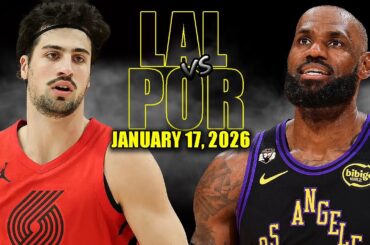 Los Angeles Lakers vs Portland Trail Blazers Full Game Highlights - January 17, 2026 | NBA Season