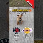 Cujo’s NBA Fetch | Toronto Raptors vs Los Angeles Lakers 🏀 01-18-2026 #CujoCatches