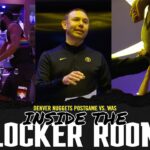 "Closed It Out Strong" Denver Nuggets Locker Room After Win 🎥 | vs. WAS