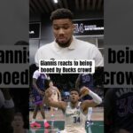 Giannis on booing back at Bucks home crowd